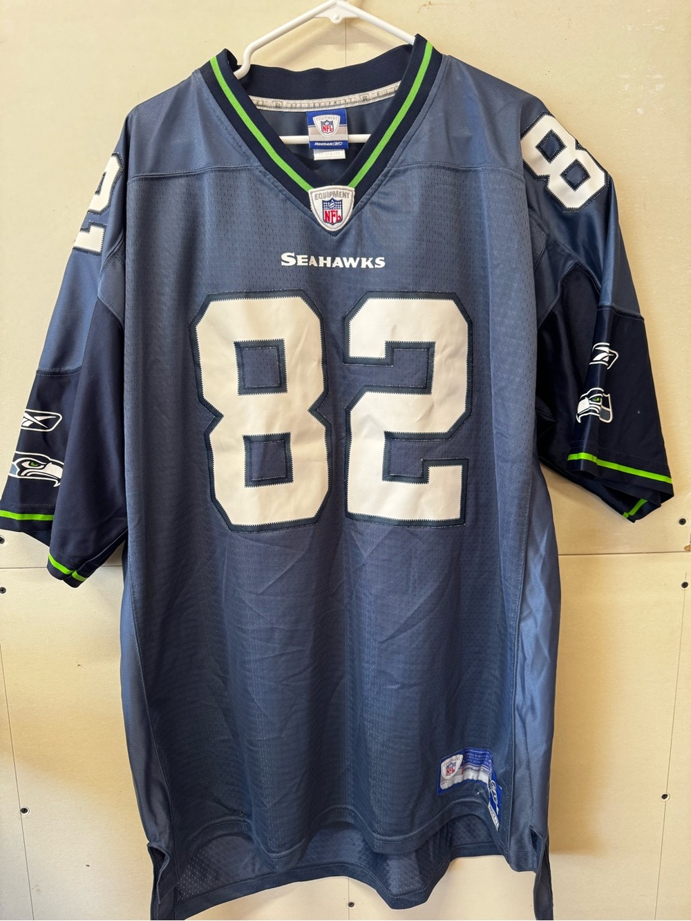 Seattle Seahawks #82 Men's Football Jersey - Official NFL Team